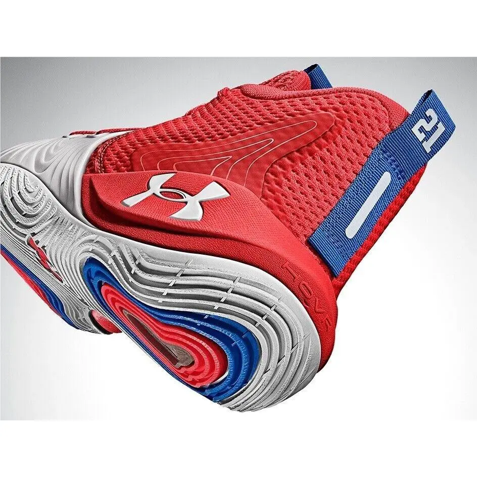 Under Armour shoes - Under Armour Embiid 1 - Embiid - 3023086-603 - Red 6