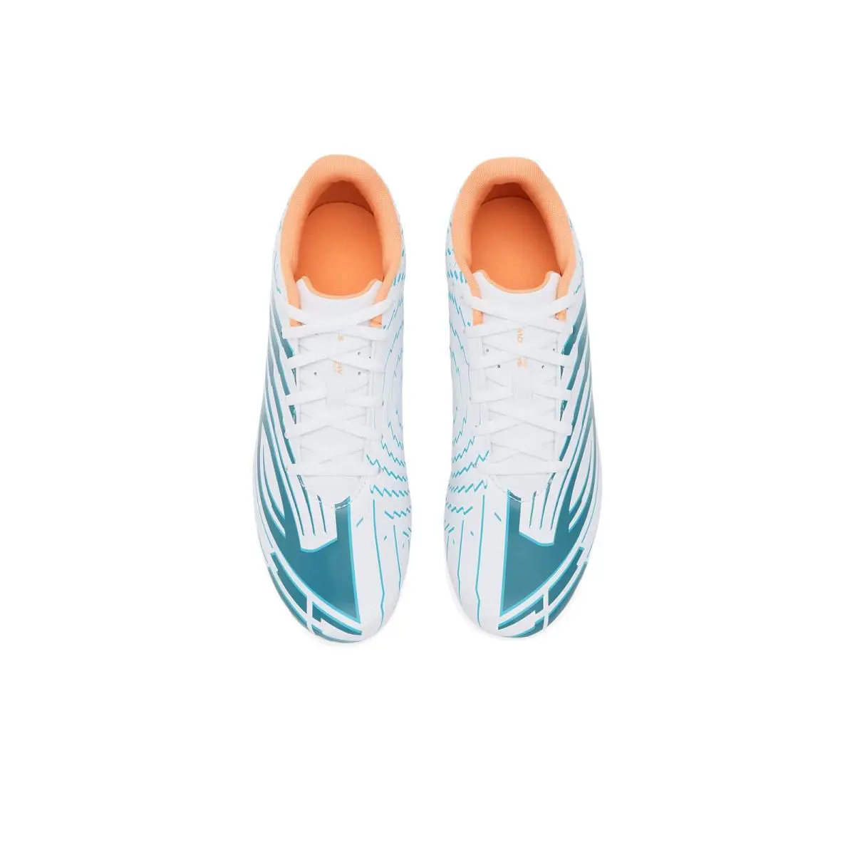 Under Armour shoes - White/Boundless Blue/Orange Bloc 0