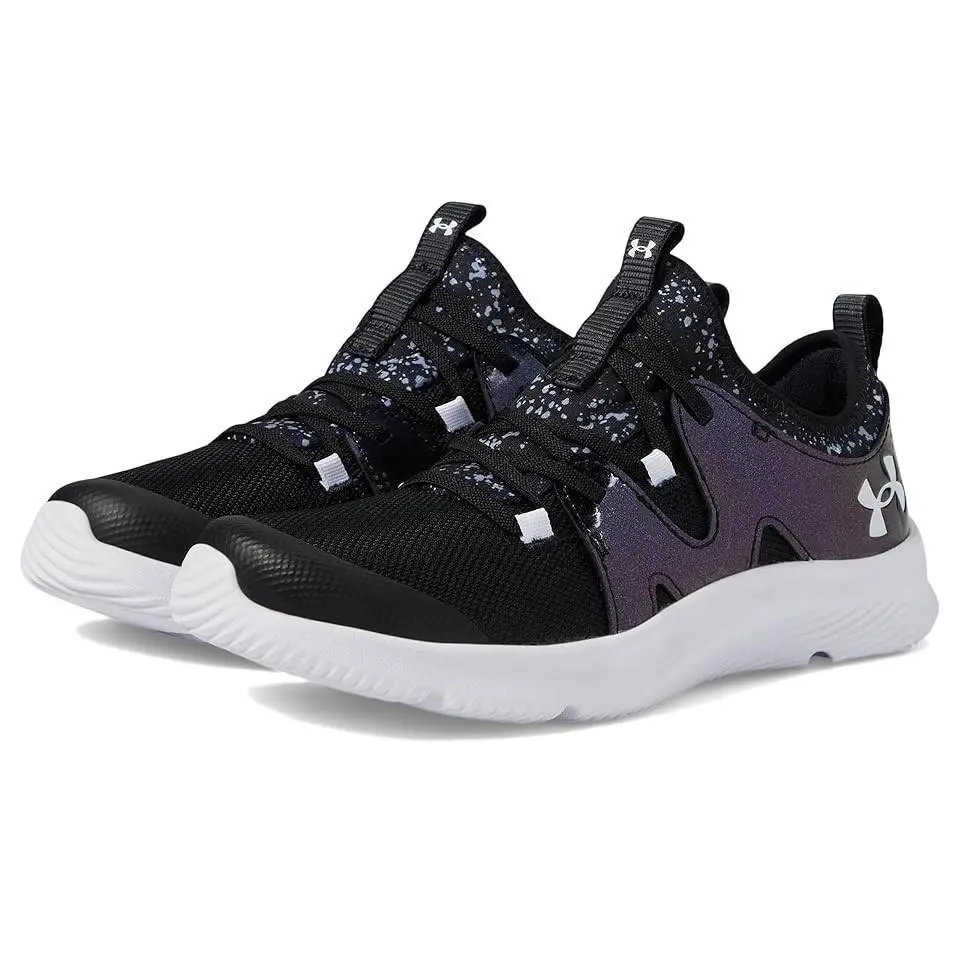 Under Armour Infinity 3 AL 3027695-001 Kids US 3 Black Pre School Shoes ZAP2225
