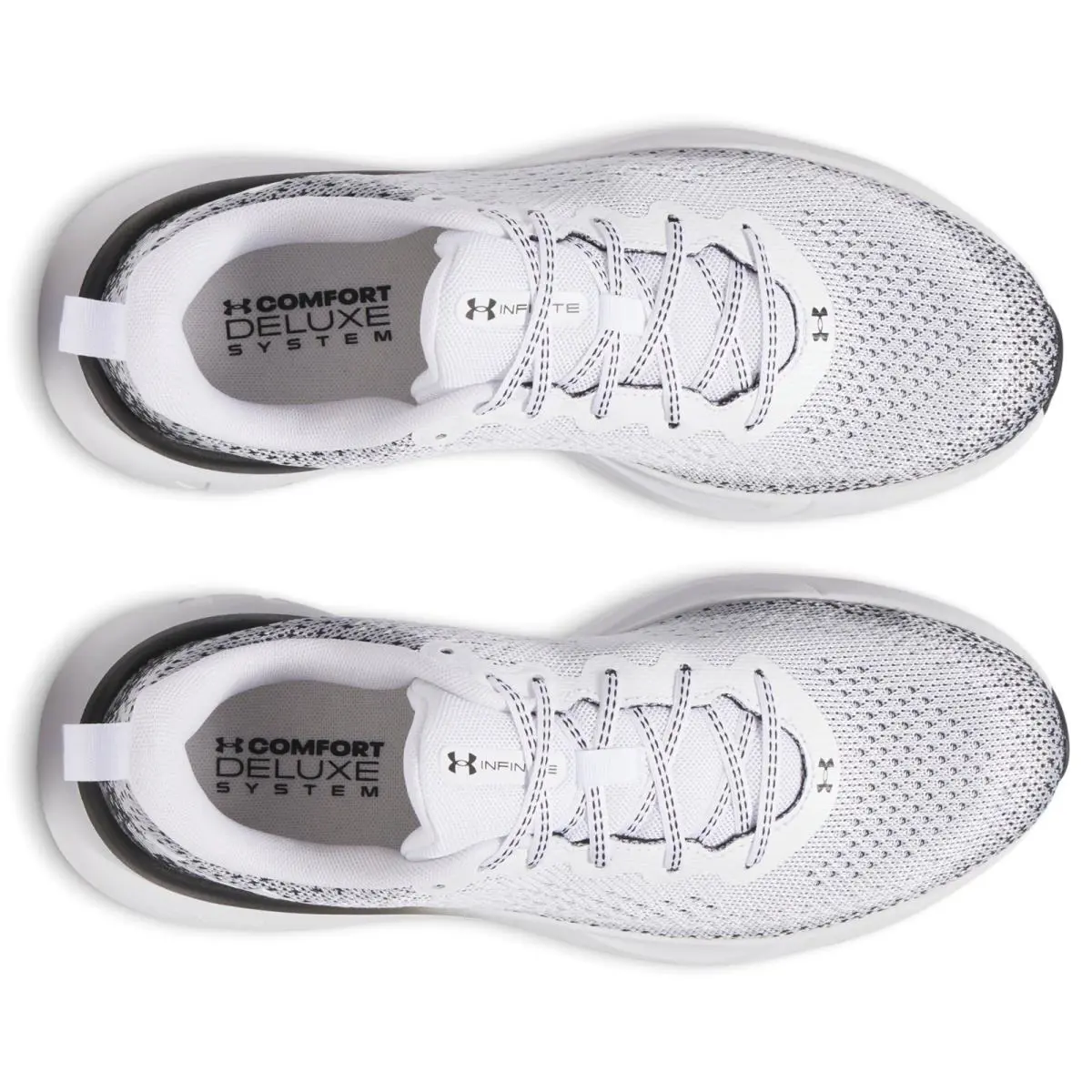 Under Armour shoes - Under Armour HOVR Infinite - HOVR Infinite - White / Black / White 2