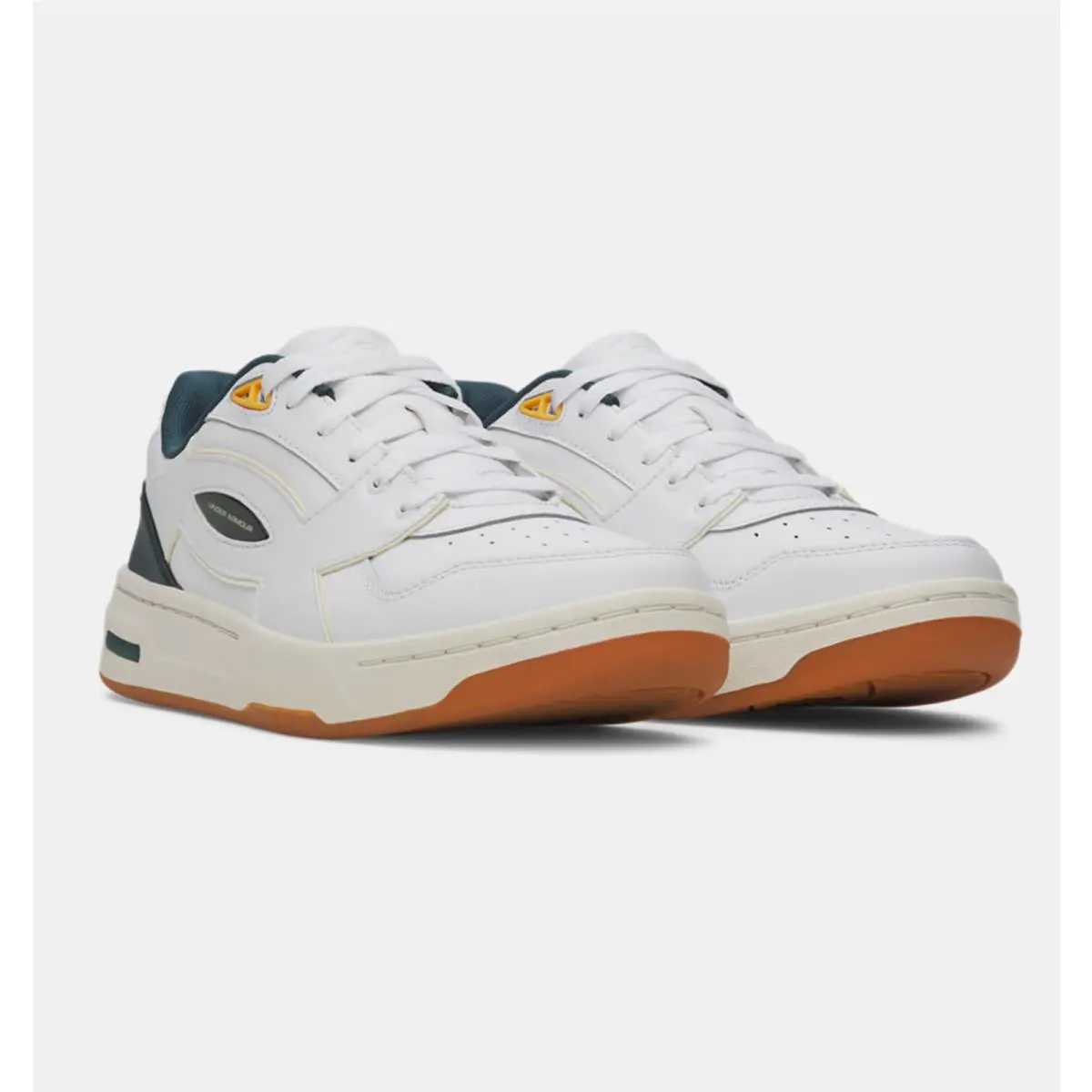 Under Armour shoes - White/Stone/Arden Green 1