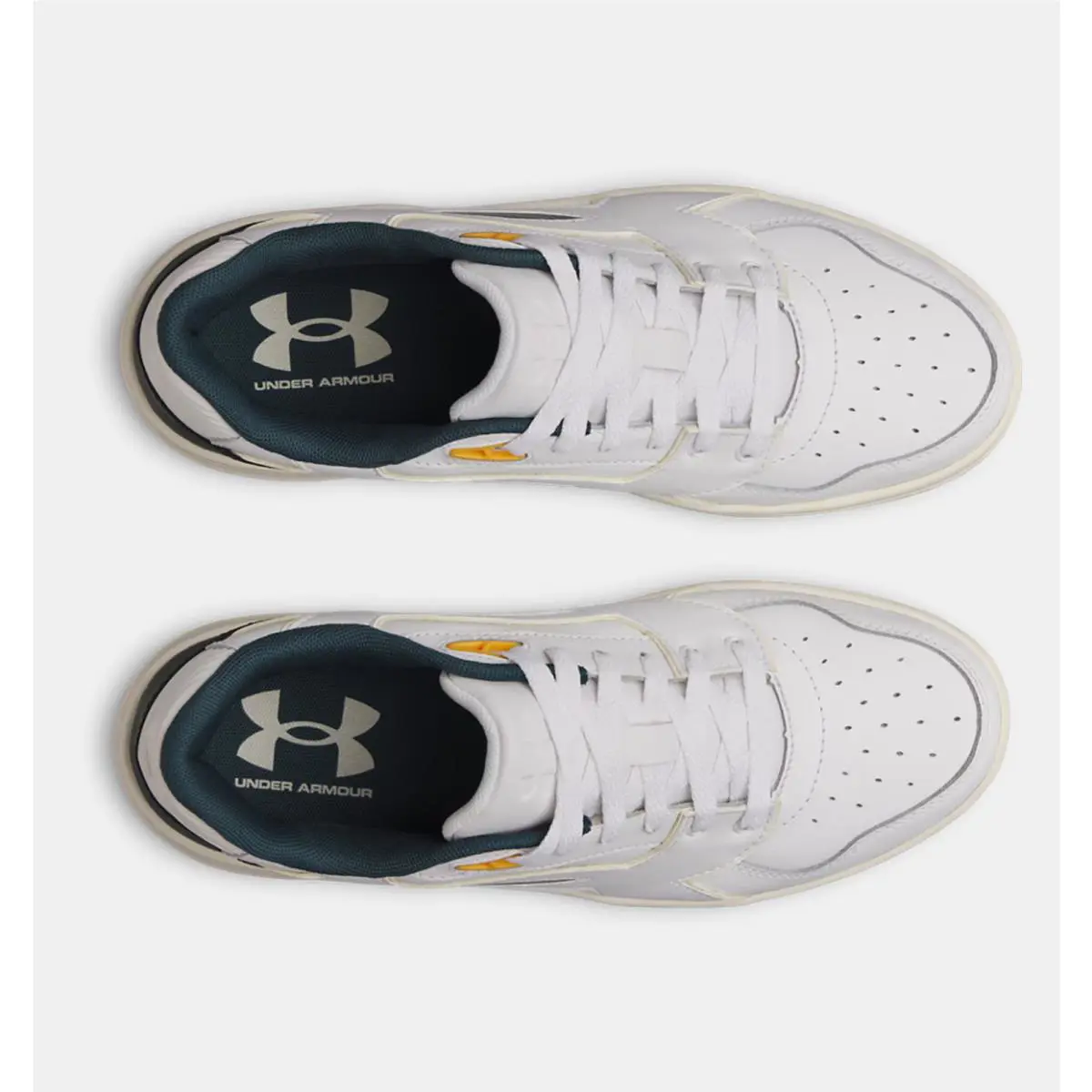 Under Armour shoes - White/Stone/Arden Green 2