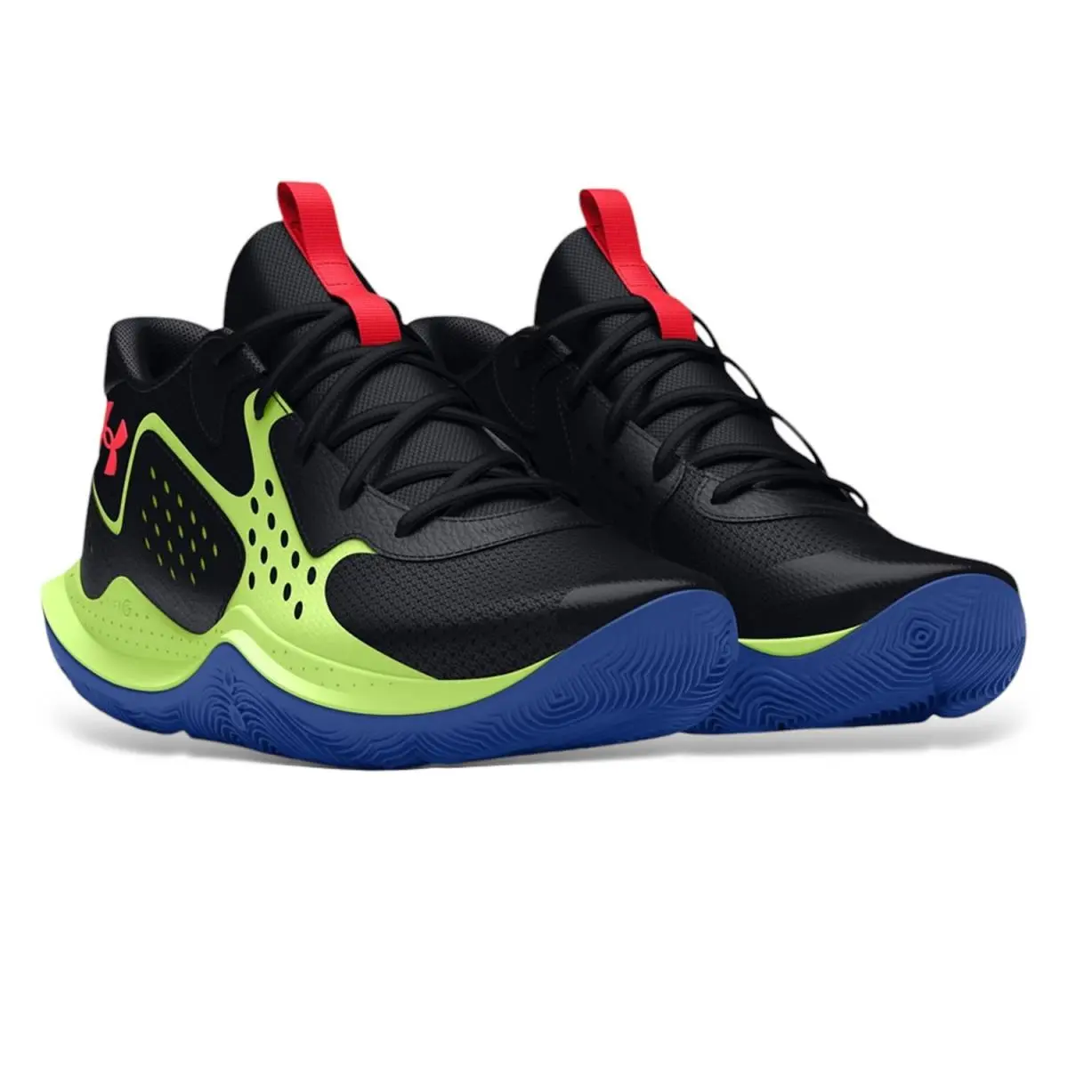 Under Armour Jet `23 3026635-005 Sneakers Kids 7 Black Basketball Shoes HAWK2498 - Black