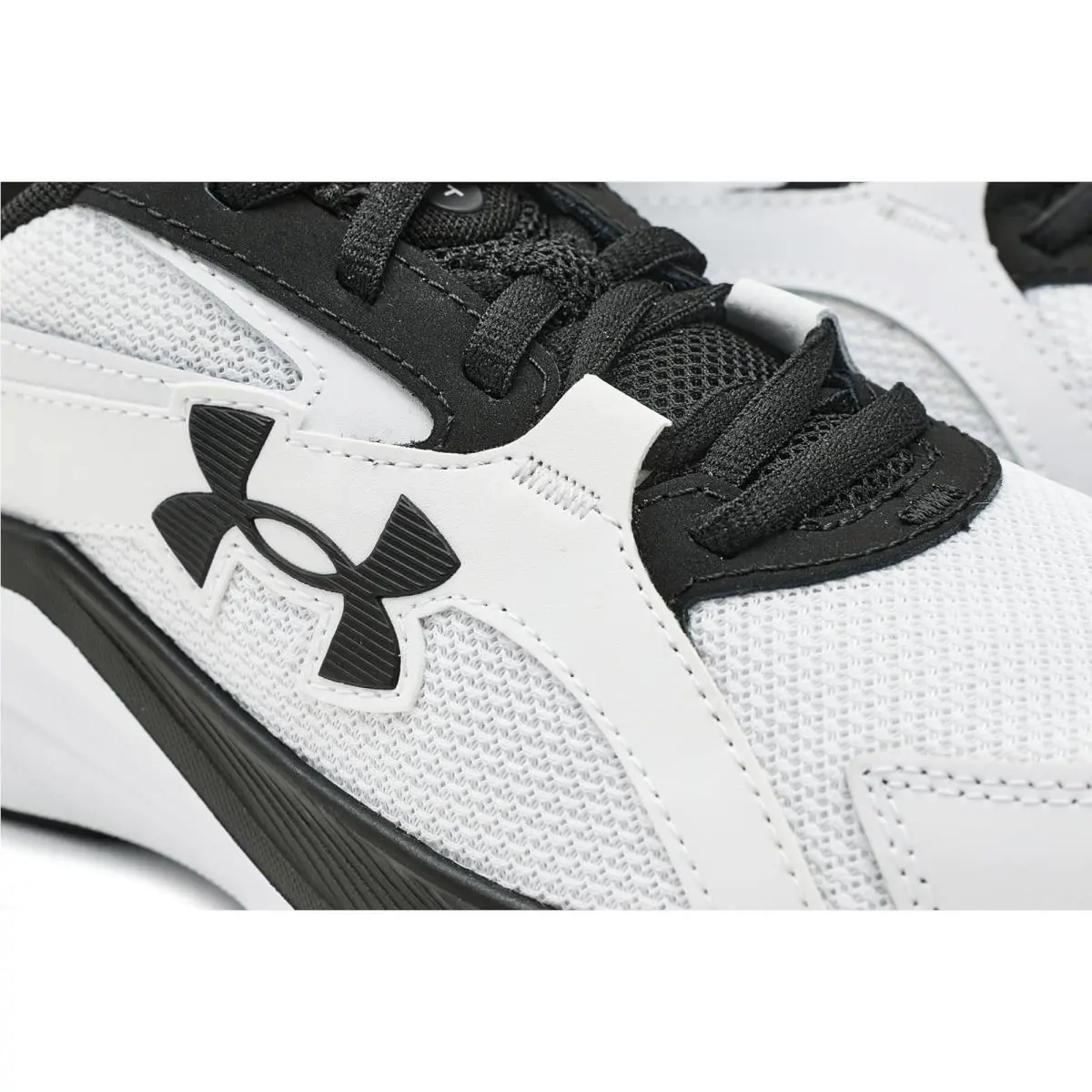 Under Armour shoes - White/Black/Black 4