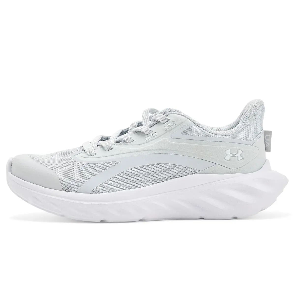Under Armour shoes - Halo Gray/Halo Gray/White 2