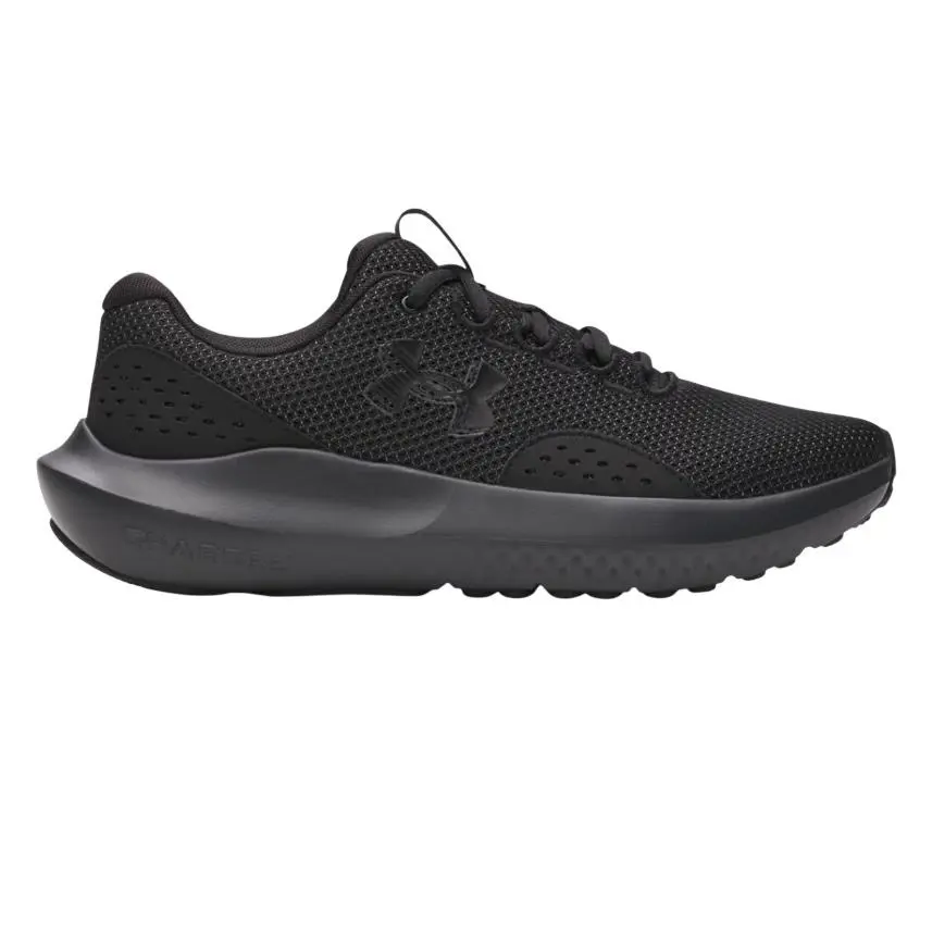 Under Armour Mens Tennis Shoe Black UA Charged Surge 4 3027000-002 - Black
