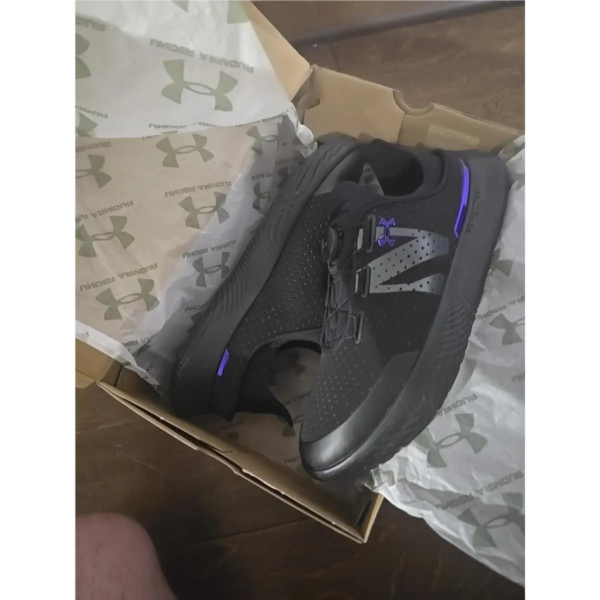 Under Armour shoes - Under Armour SlipSpeed - SlipSpeed - 3028719-500 - Black (UPC: 197778573659) 9