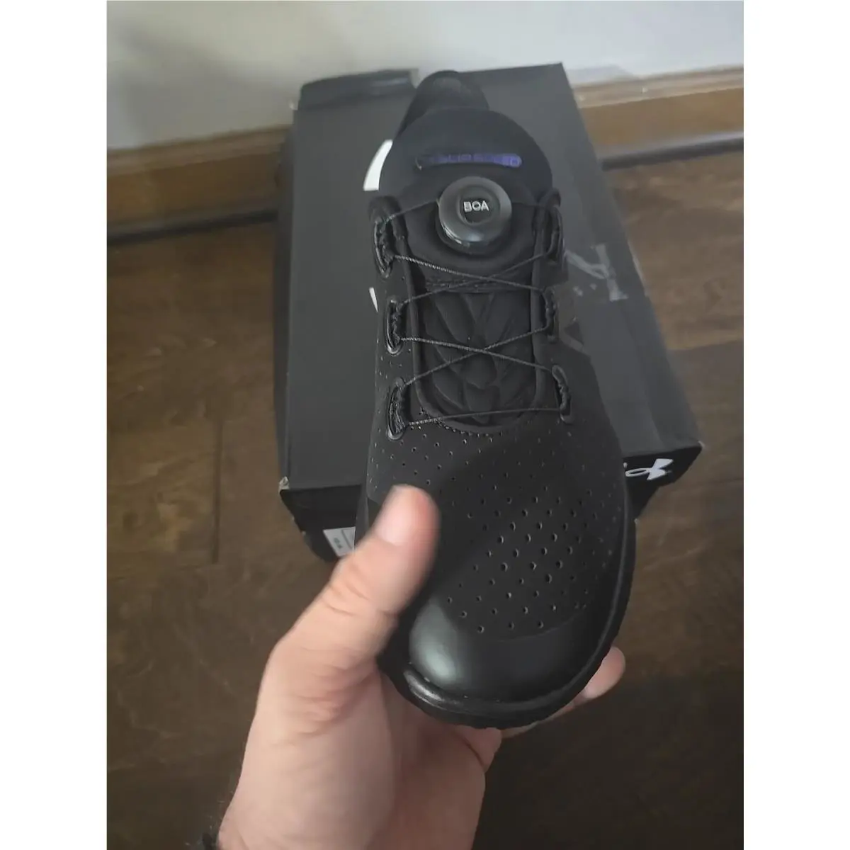 Under Armour shoes - Under Armour SlipSpeed - SlipSpeed - 3028719-500 - Black (UPC: 197778573659) 4