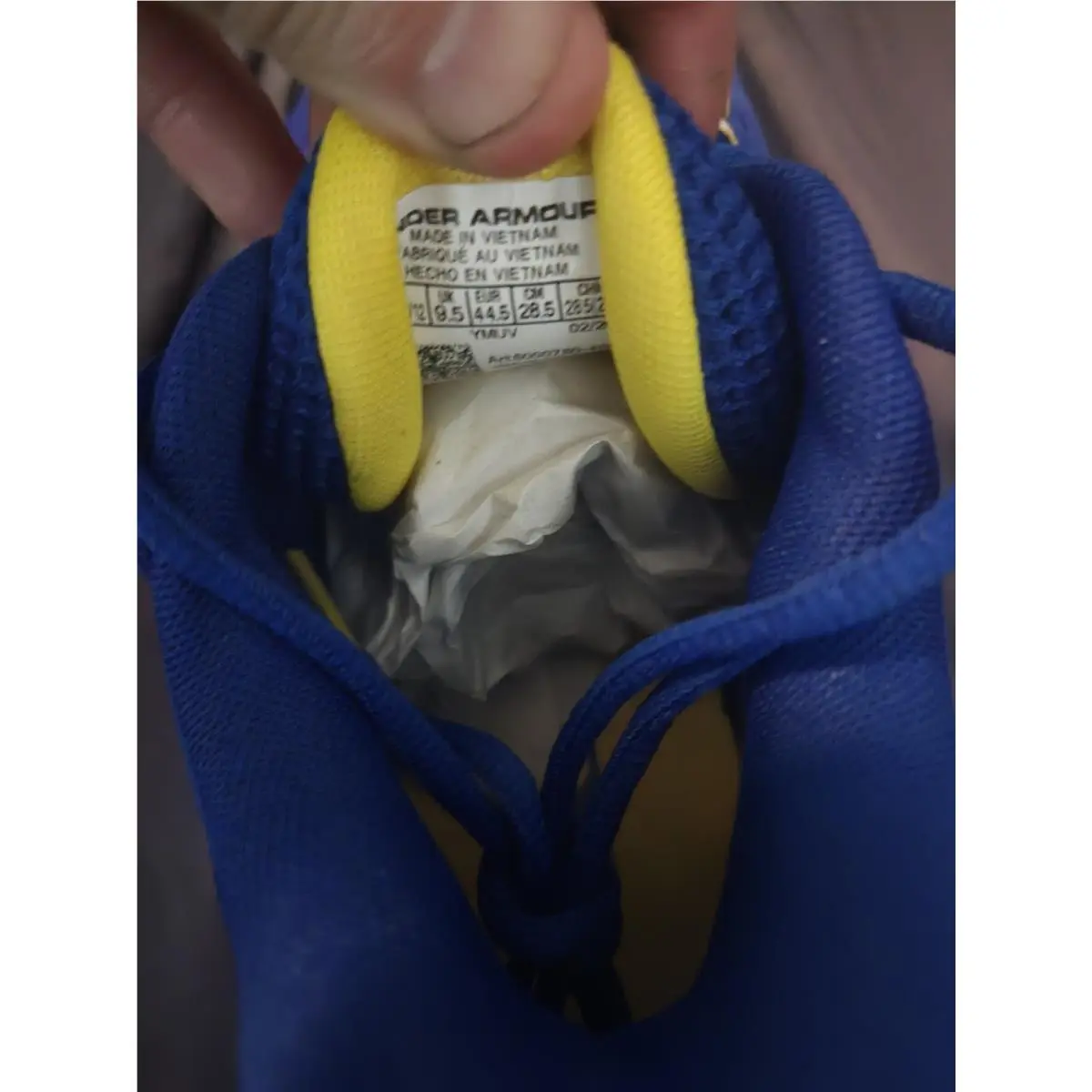 Under Armour shoes - Under Armour Curry 3Z 25 SDE - 6000750-400 - Blue 4