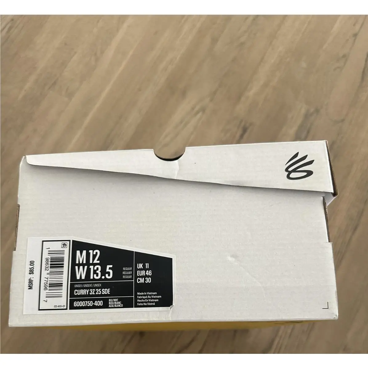 Under Armour shoes - Under Armour Curry 3 - Curry - 6000750-400 - White 8