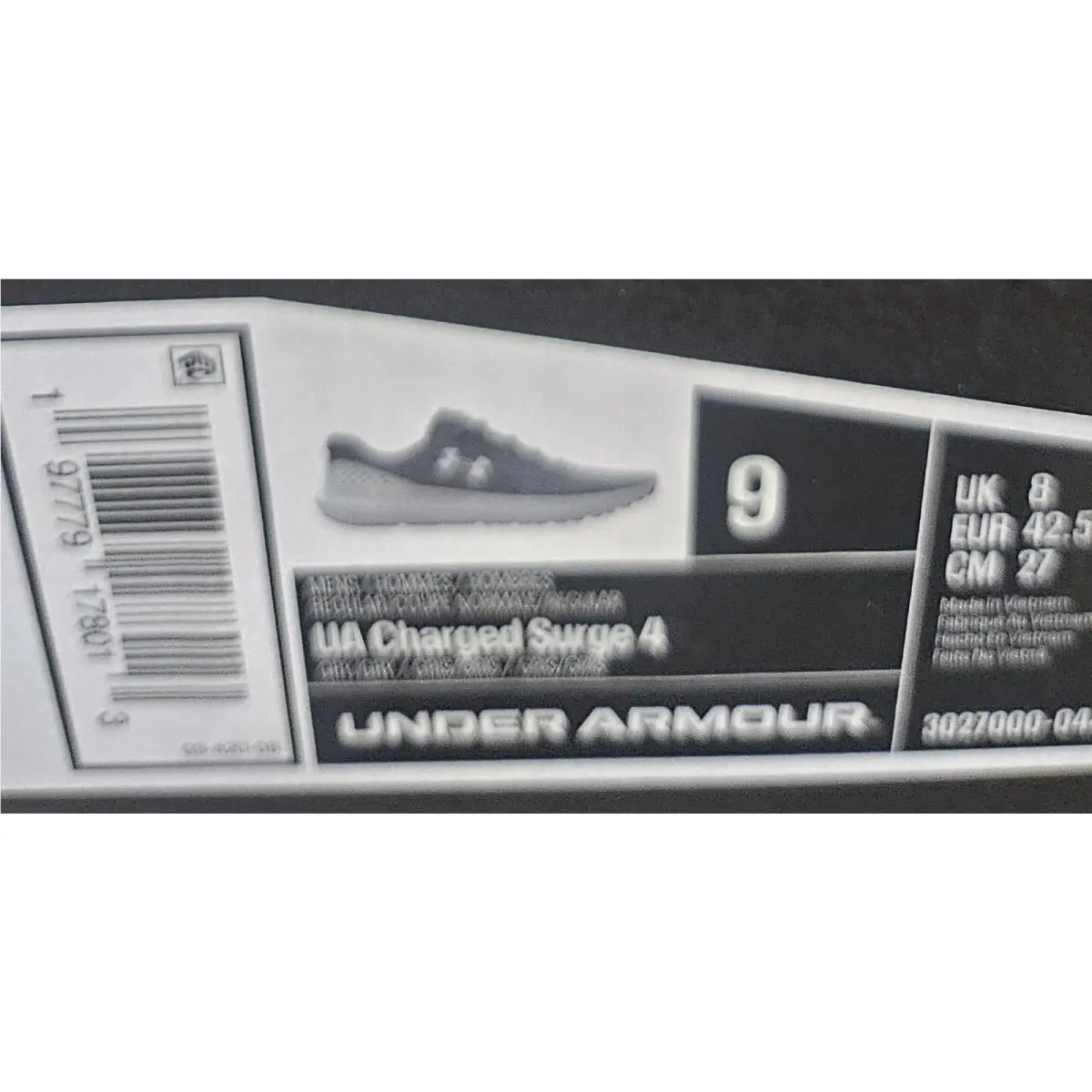 Under Armour shoes - Under Armour Surge - Surge - 3027000-044 - Gray 8
