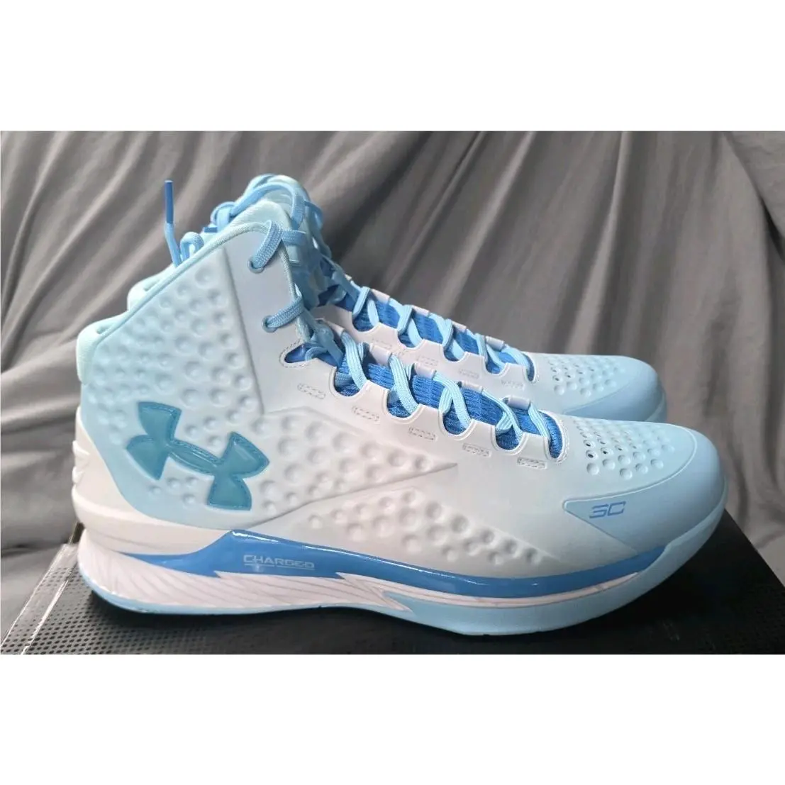 Curry 1 Retro Sneakers Mouthguard 3024397-400 Men SZ 16 by Under Armour