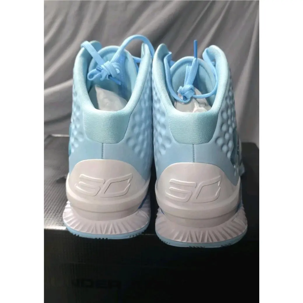 Under Armour shoes - Curry 1 Retro Mouthguard - Curry Retro Mouthguard - 3024397-400 - Blue 2