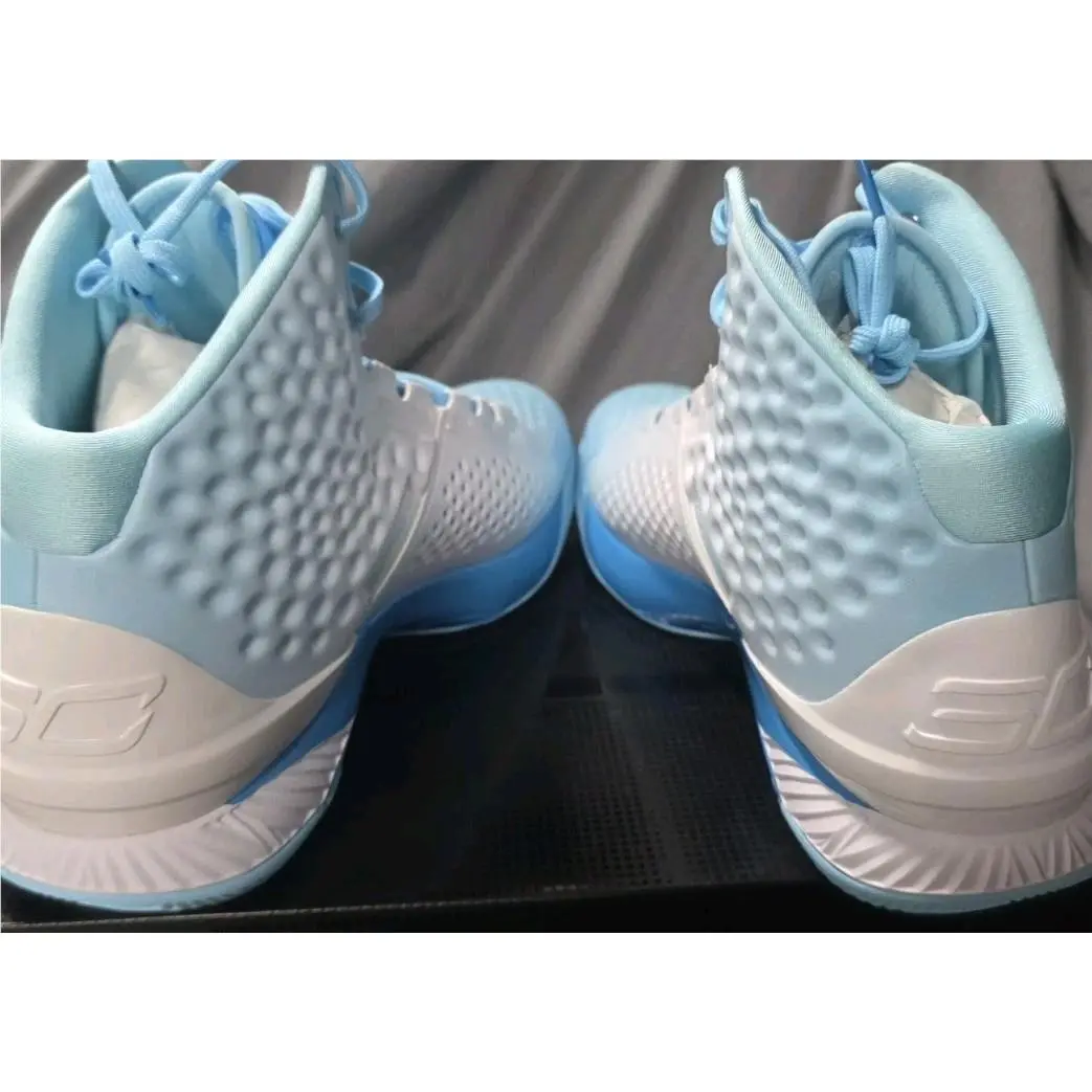Under Armour shoes - Curry 1 Retro Mouthguard - Curry Retro Mouthguard - 3024397-400 - Blue 3