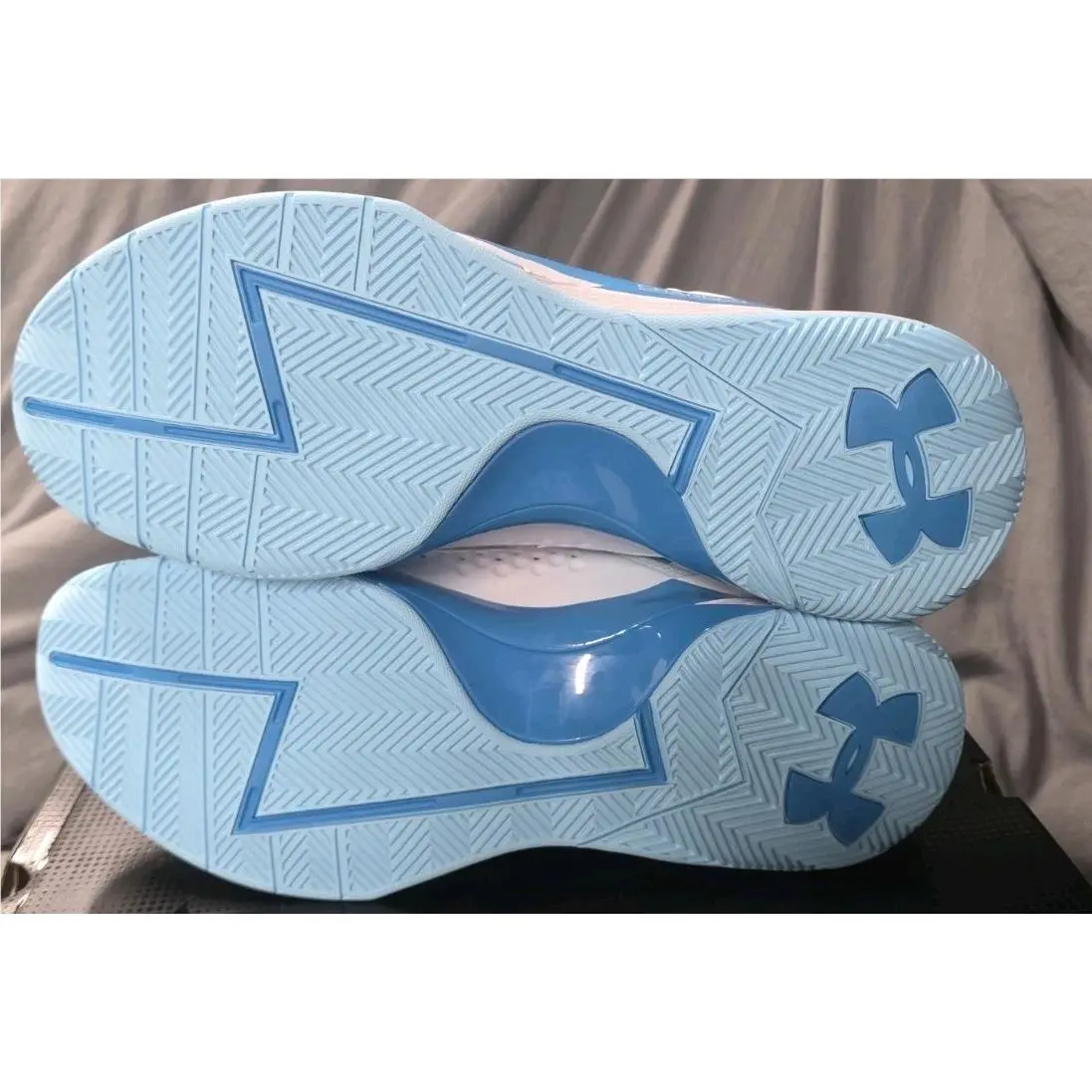 Under Armour shoes - Curry 1 Retro Mouthguard - Curry Retro Mouthguard - 3024397-400 - Blue 4