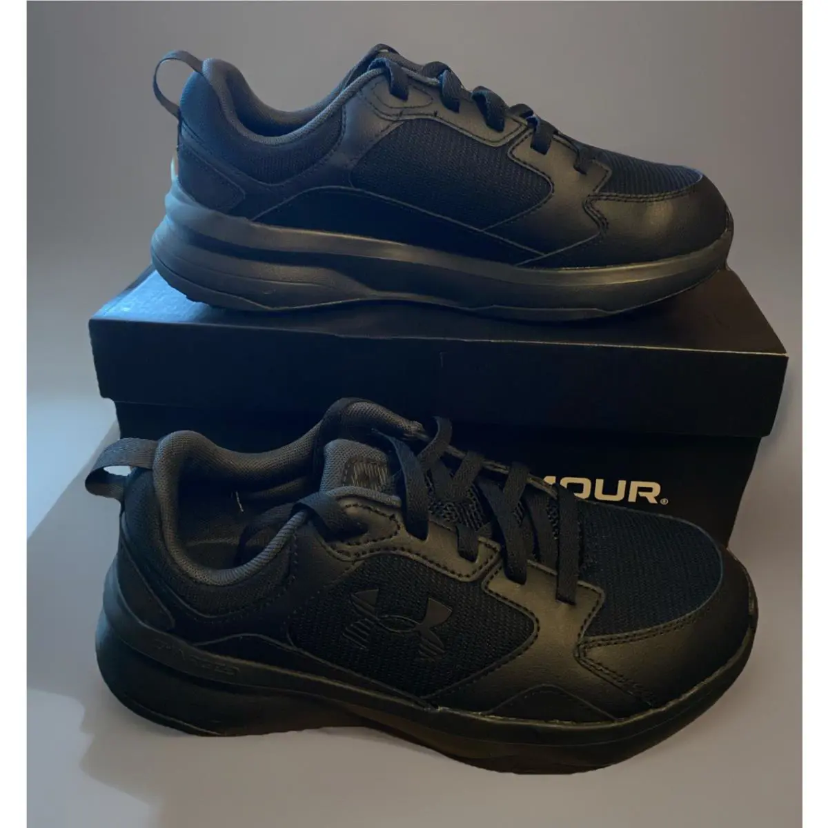 Under Armour shoes - Under Armour Charged Edge - Charged Edge - 3026727-002 - Black 8