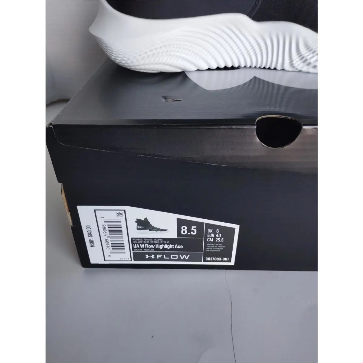 Under Armour shoes - Under Armour Flow - Flow - 3027083-001 - Black 1