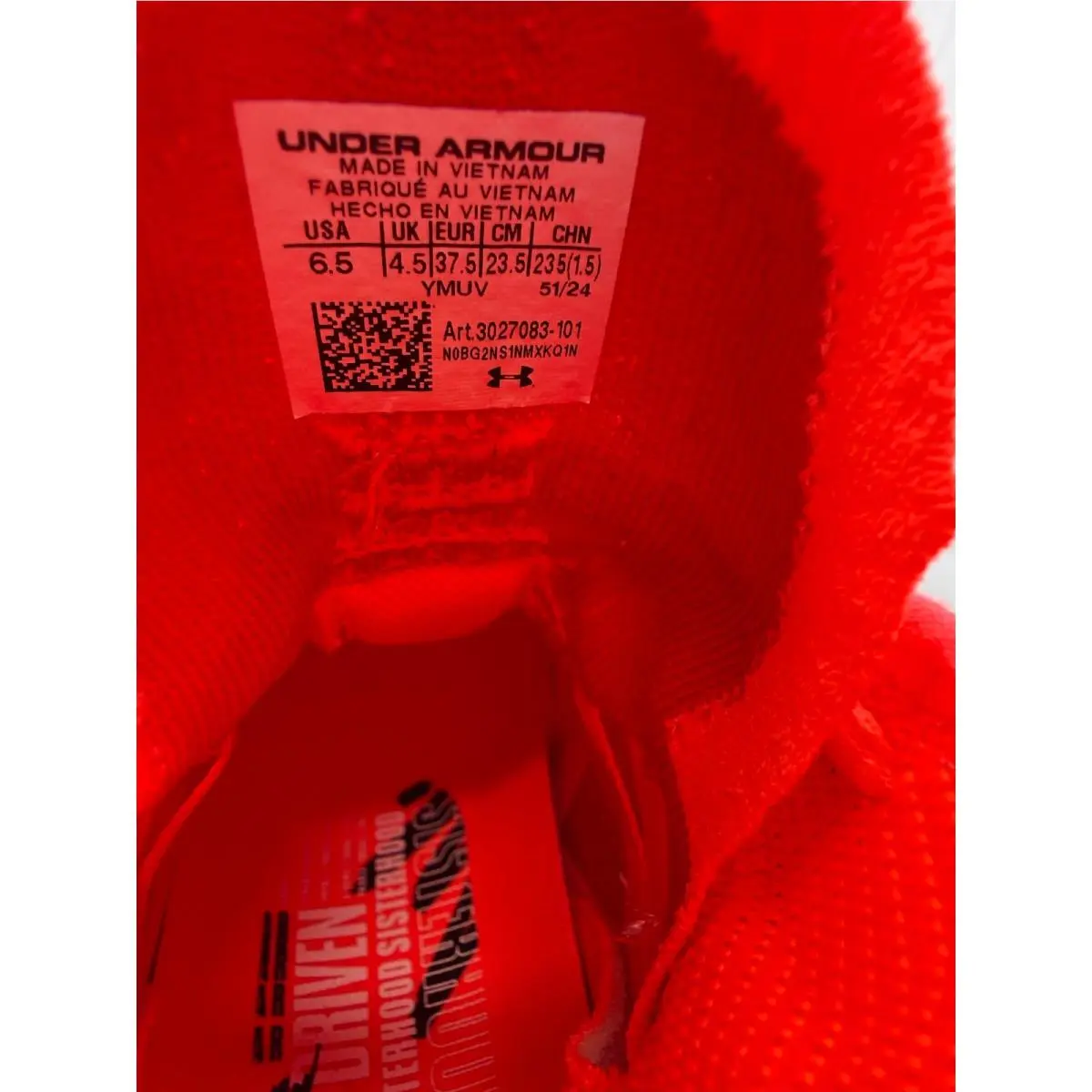 Under Armour shoes - Under Armour Flow Highlight Ace - 3027083-001 - Orange 6