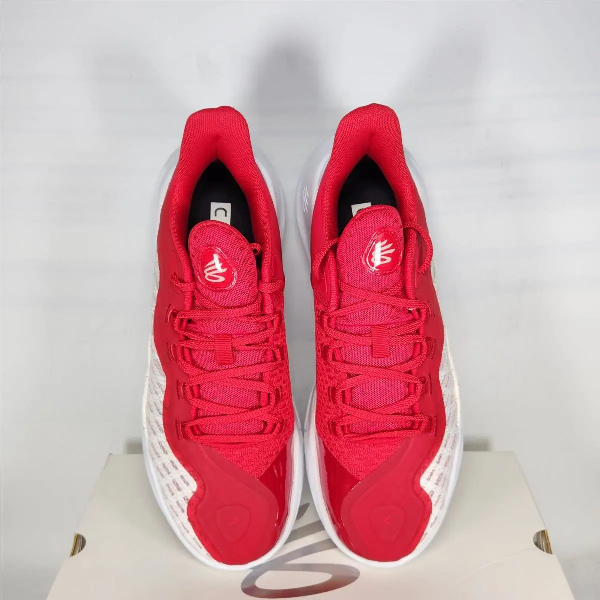 Under Armour shoes - Under Armour CURRY 11 Team - Red 1