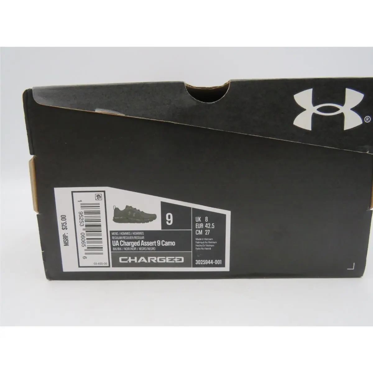 Under Armour shoes - 3025944001 - 3025944-001 - Black (UPC: 195253060359) 5