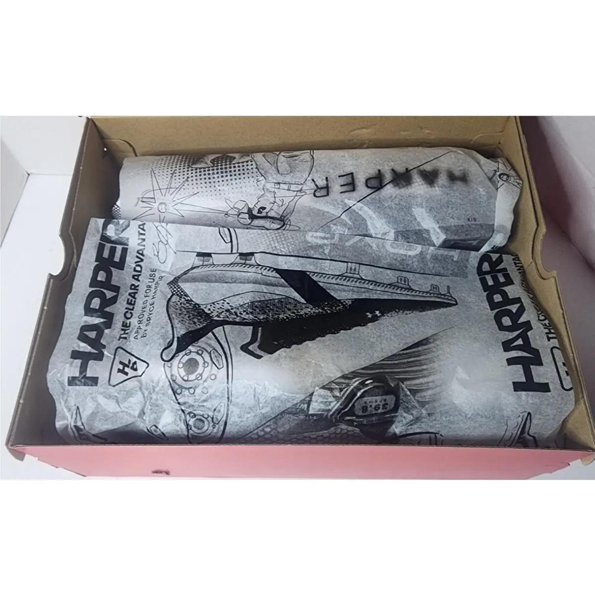 Under Armour shoes - Under Armour Harper 6 Low ST - 3024315-001 - Black / Metallic Gold (UPC: 195251665181) 1
