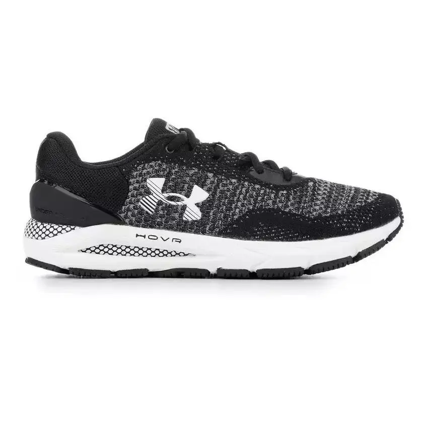 Under Armour Men`s Hovr Intake 6 Running Shoes Black/white - Size 11.5 M - Black