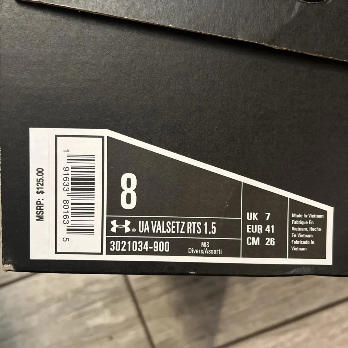 Under Armour shoes - Under Armour Valsetz - Valsetz - 3021034-900 - Camo (UPC: 0191633801635) 3