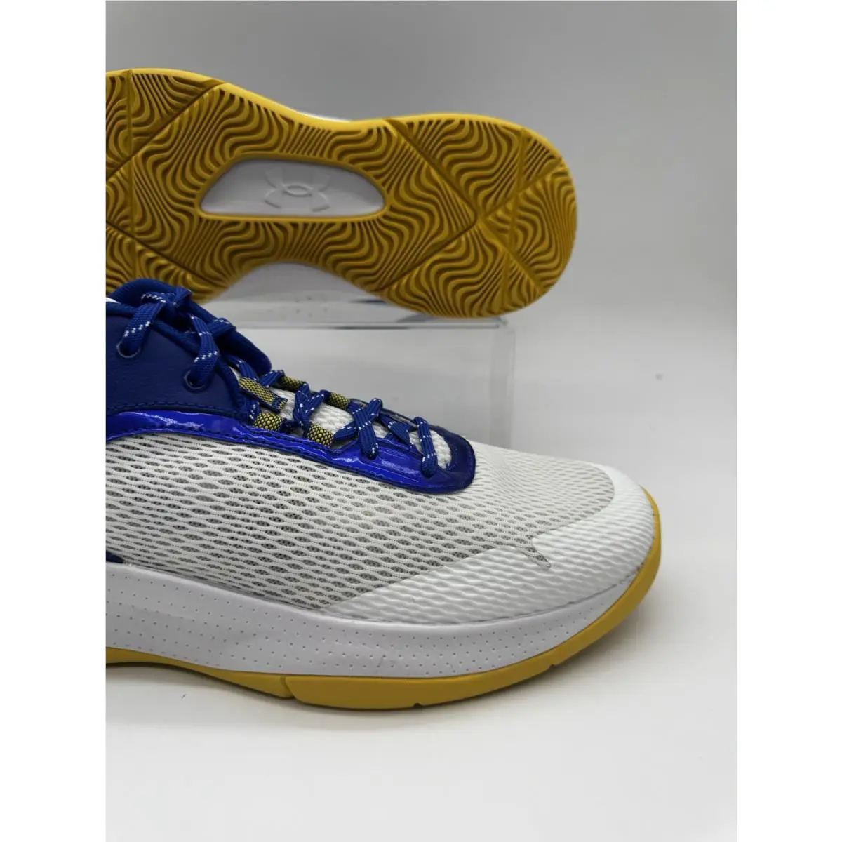 Under Armour shoes - Under Armour Curry 3Z6 - Curry - 3025090-103 - White Blue Yellow 1