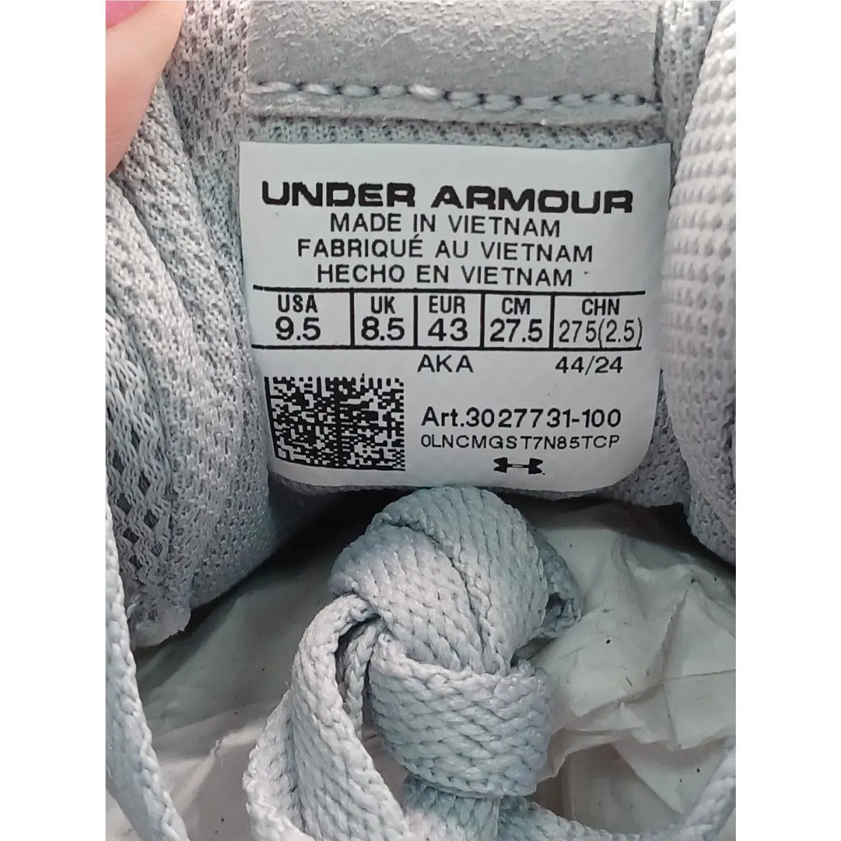 Under Armour shoes - Edge - Edge - Gray 6