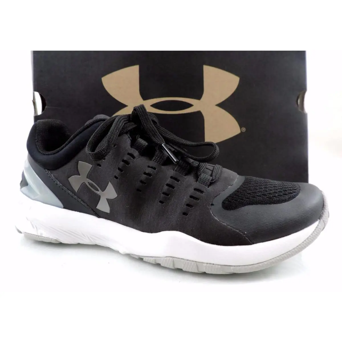 Under Armour shoes - Under Armour Charged Stunner Training - 1266379 002 - Black (UPC: 889362355634) 0