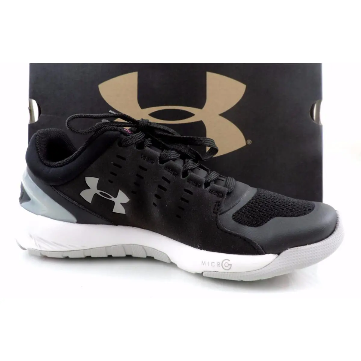 Under Armour shoes - Under Armour Charged Stunner Training - 1266379 002 - Black (UPC: 889362355634) 3