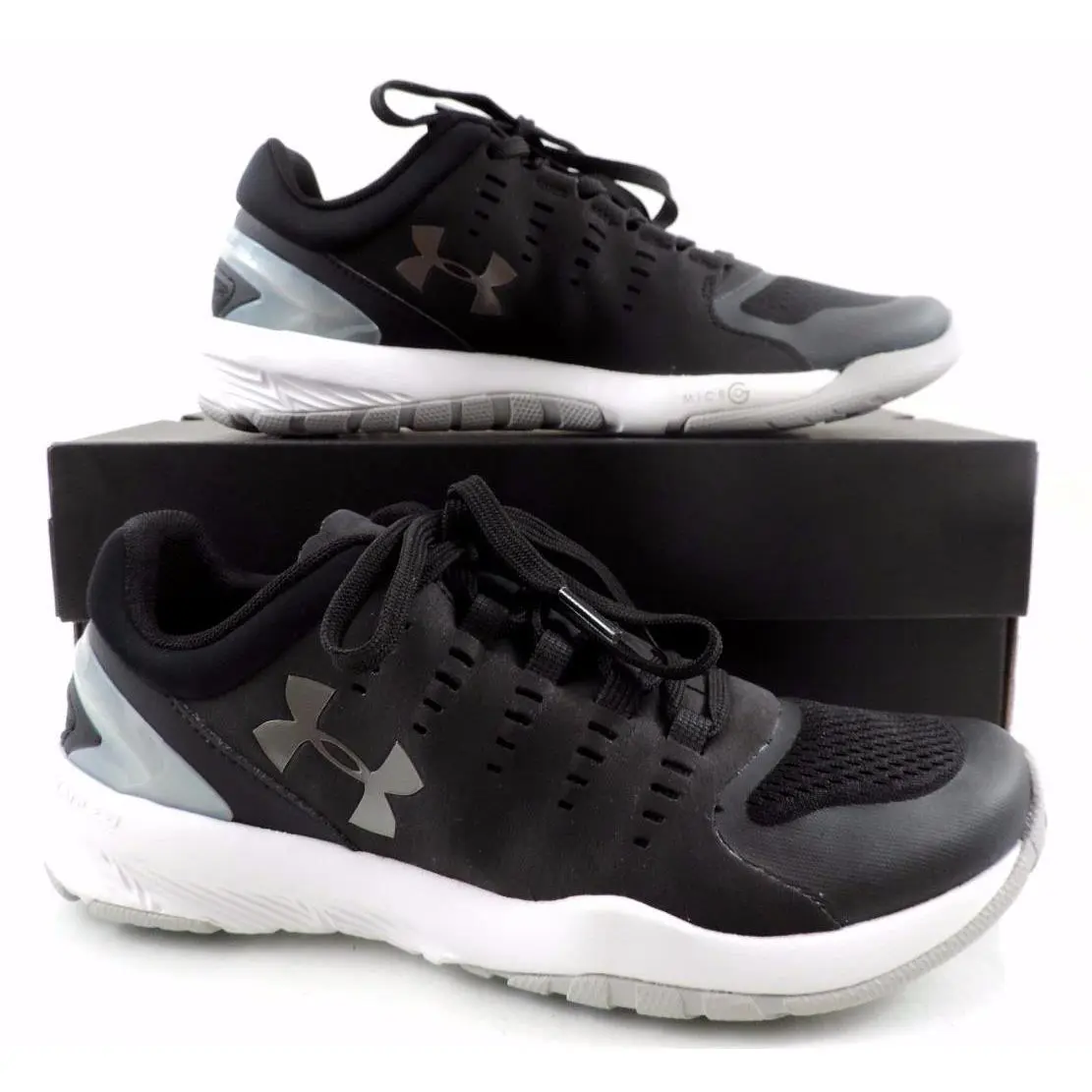 Under Armour shoes - Under Armour Charged Stunner Training - 1266379 002 - Black (UPC: 889362355634) 5