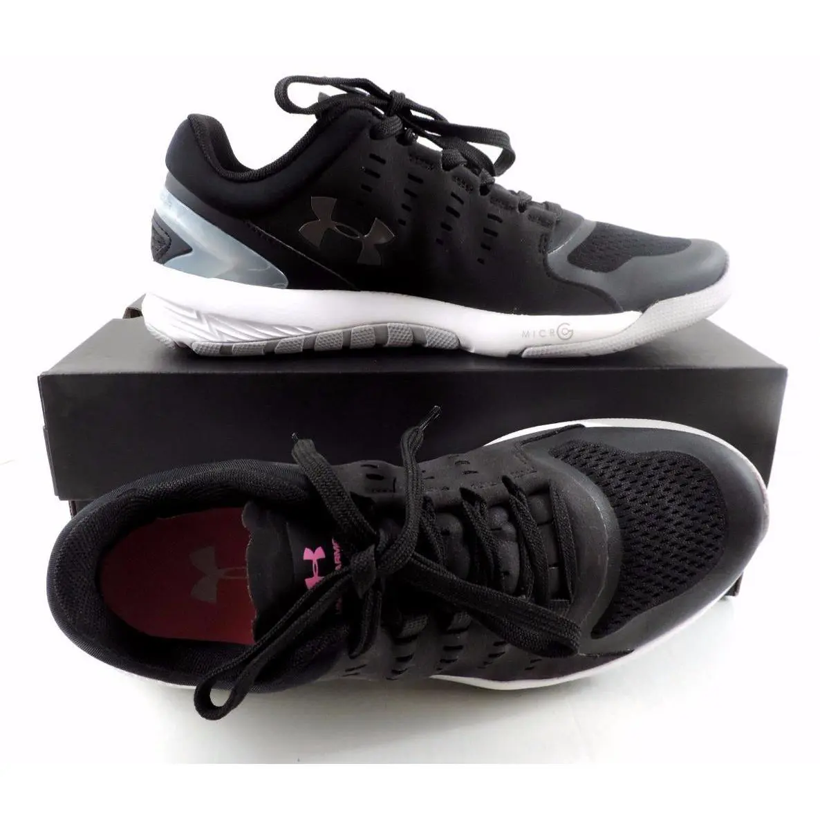 Under Armour shoes - Under Armour Charged Stunner Training - 1266379 002 - Black (UPC: 889362355634) 6