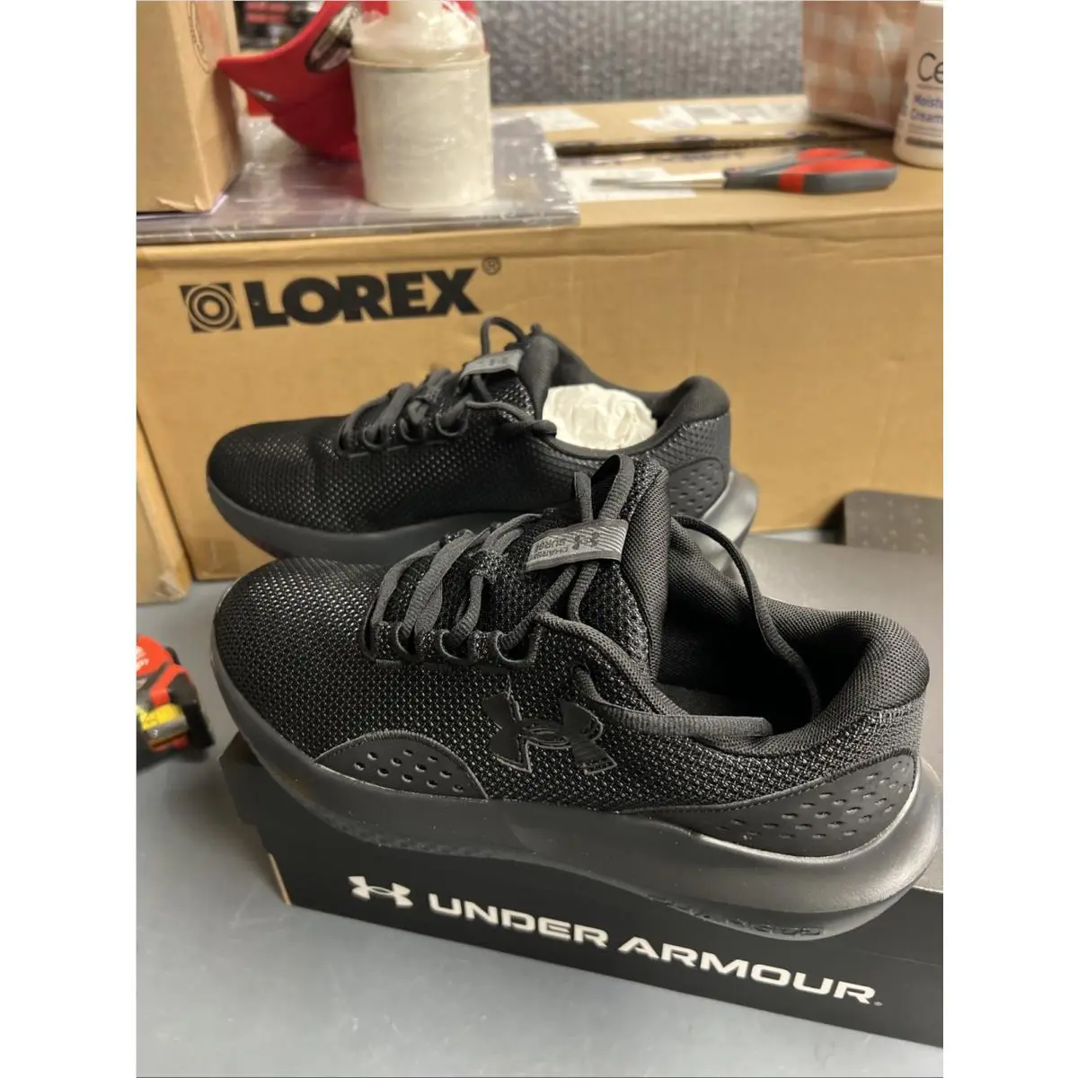 Under Armour shoes - UA Surge - Surge - 3027000-002 - Black 7