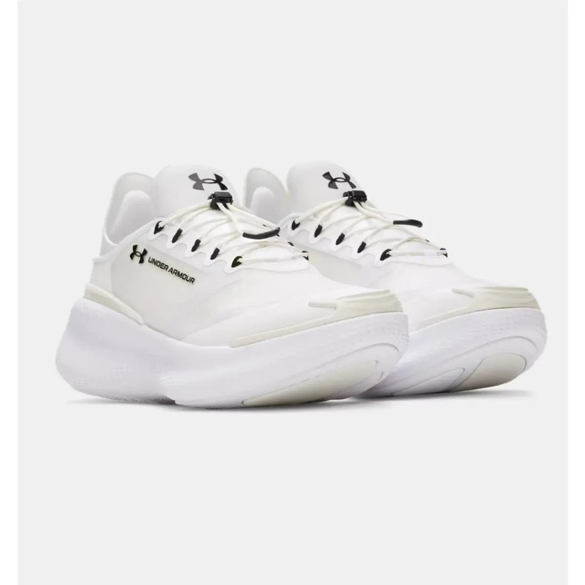Size Men 8 Women 9.5- Under Armour Nova White Quartz Black 6006062-100