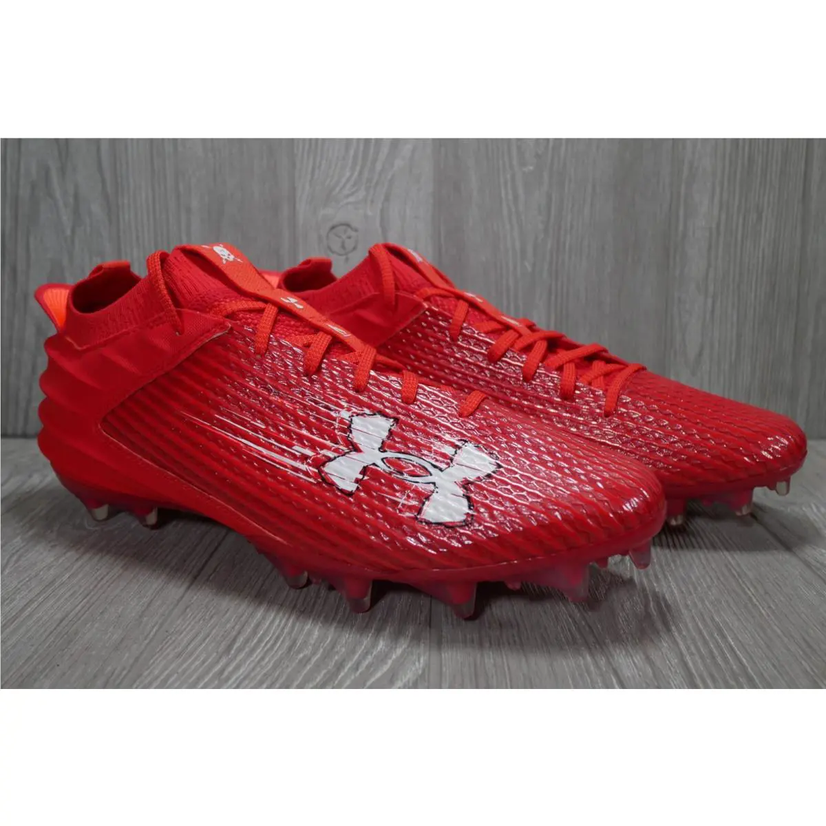 Under Armour shoes - Under Armour Blur Smoke MC - 3026330-600 - Red 1