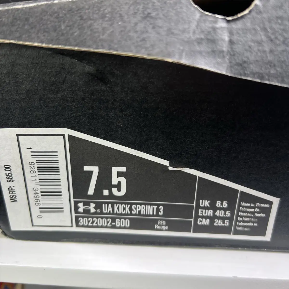 Under Armour shoes - Red 8