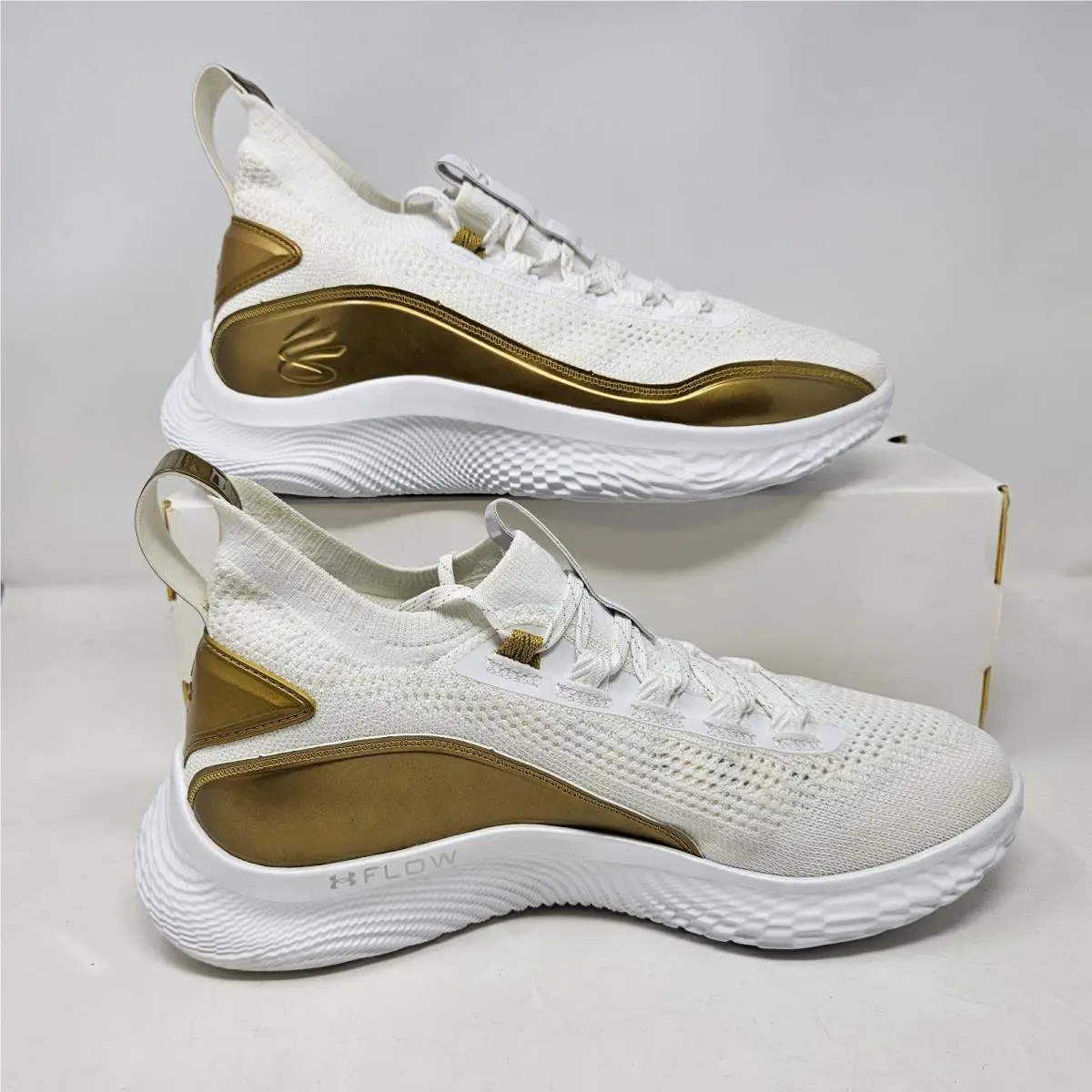 Under Armour shoes - Under Armor Steph Curry Flow 8 - 3024456-102 - Gold (UPC: 194513314447) 1