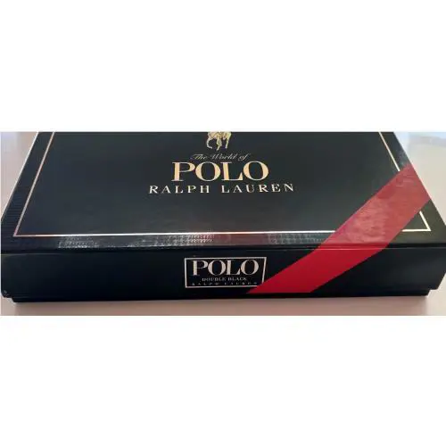 The World of Polo Ralph Lauren Double Black 3 Pcs Gift Set 4.2oz Edt Spray