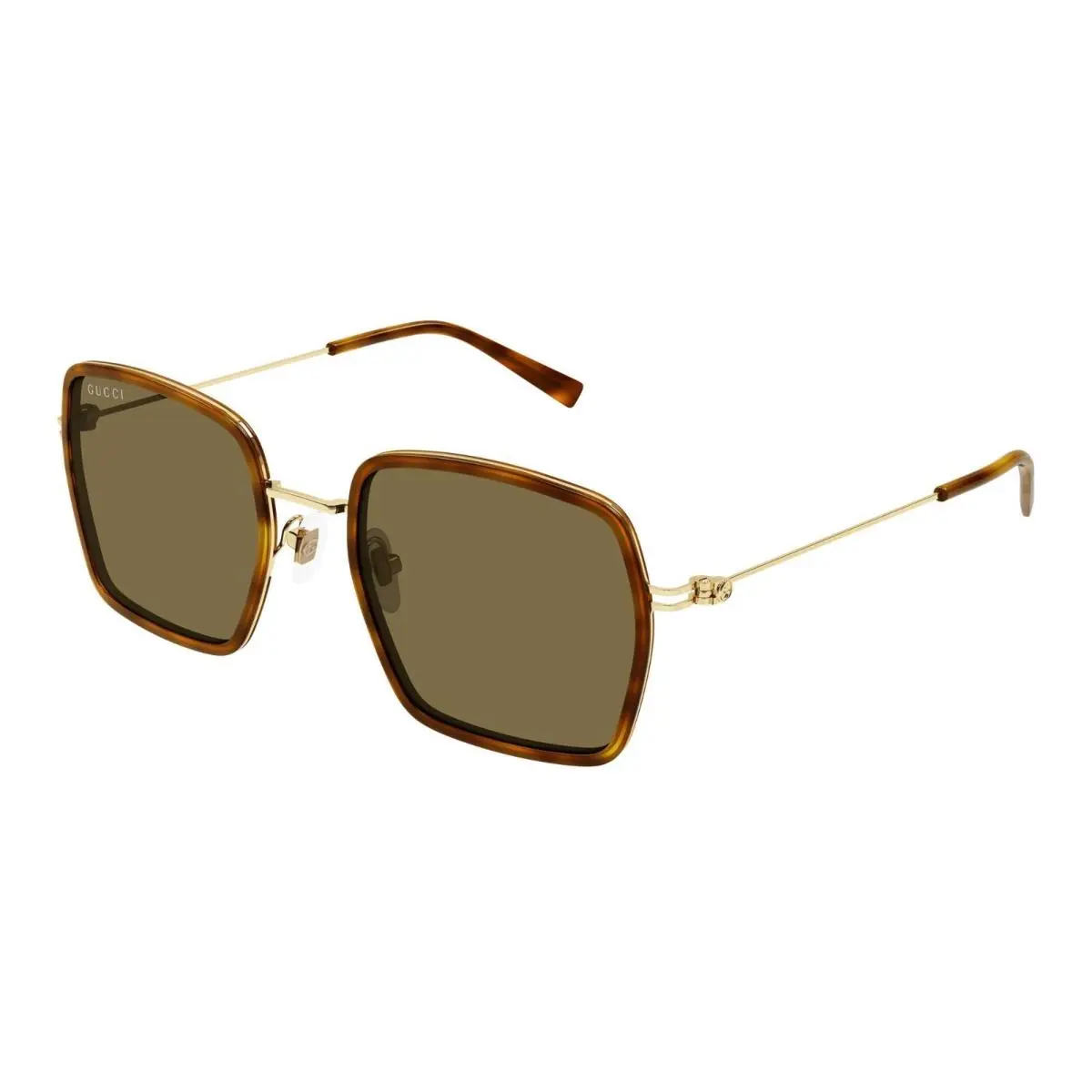 Gucci GG1848S Havana with Gold/brown 002 Sunglasses