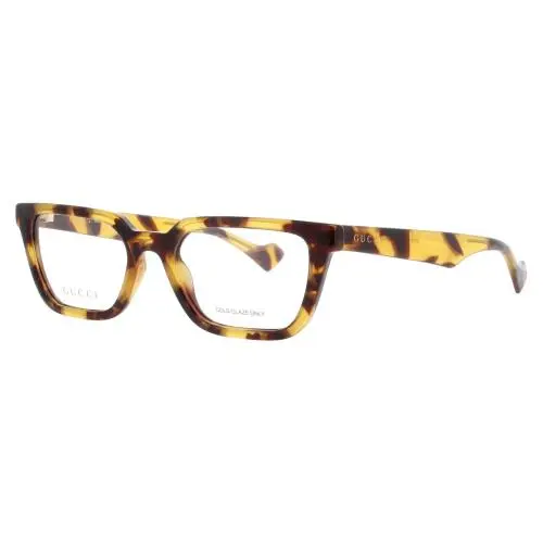 Gucci GG1539O 004 54 Eyeglasses Yellow Frame 54 mm