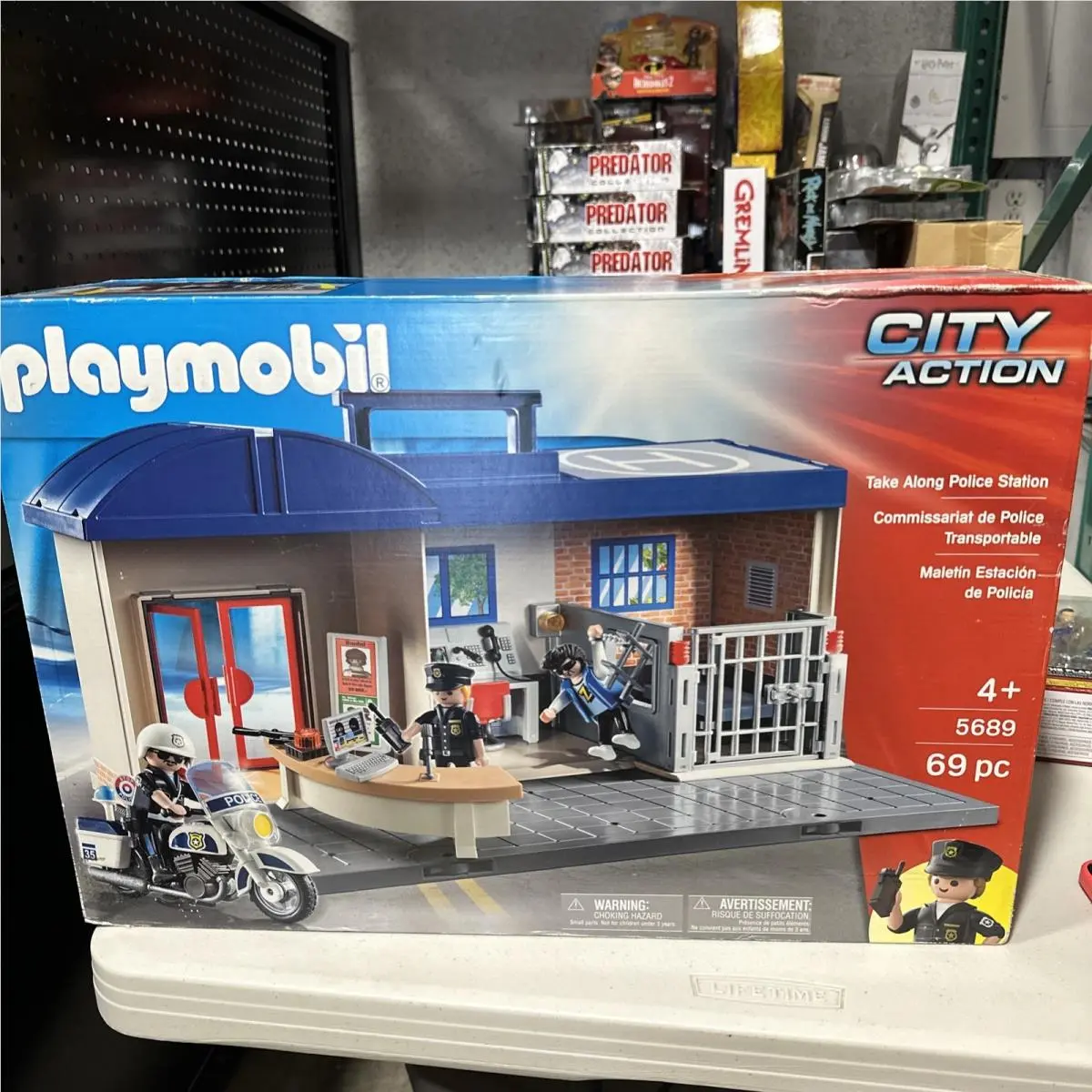 Playmobil City Action 5689 Take Along Police Station Carrying Case