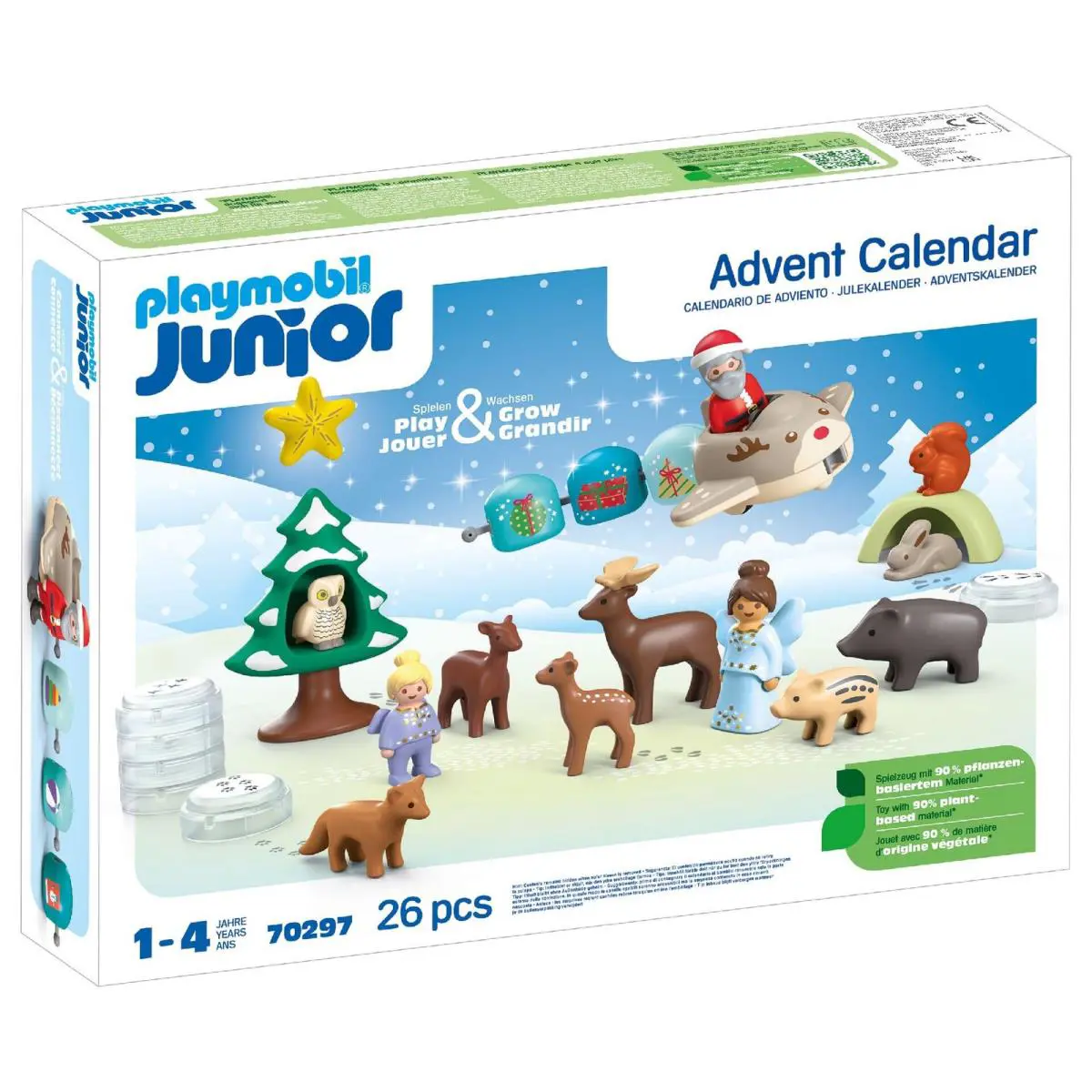 Playmobil Junior Advent Calendar Snowy Christmas