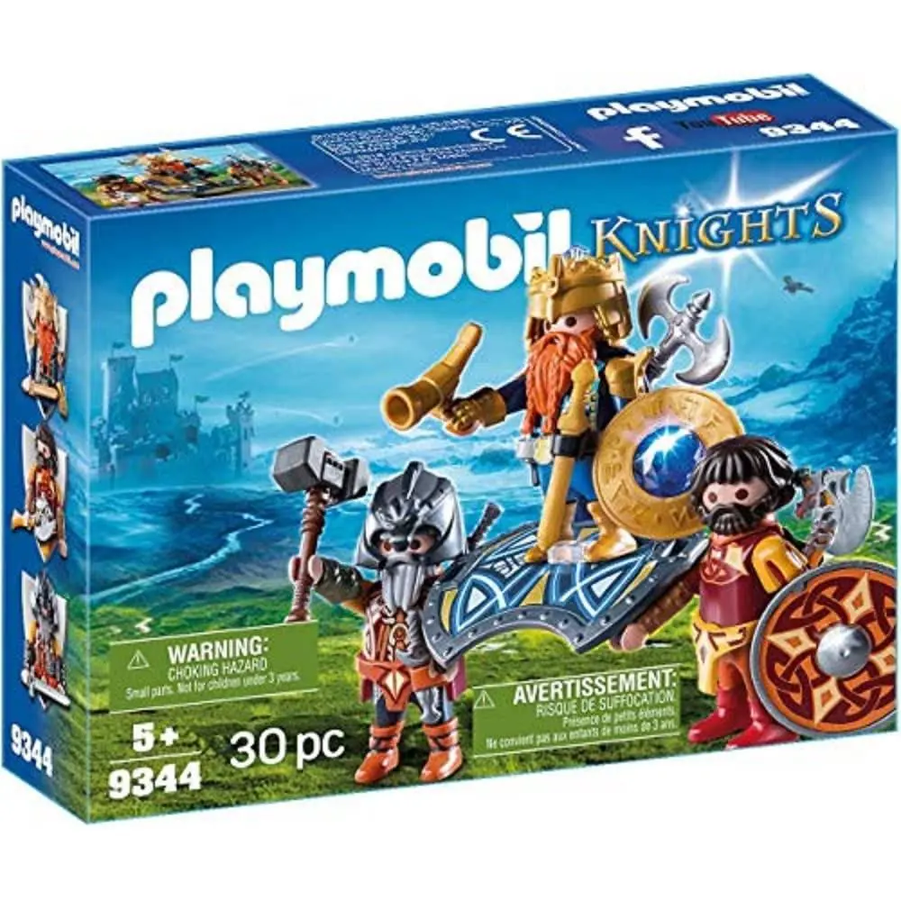 Playmobil Dwarf King with Guards