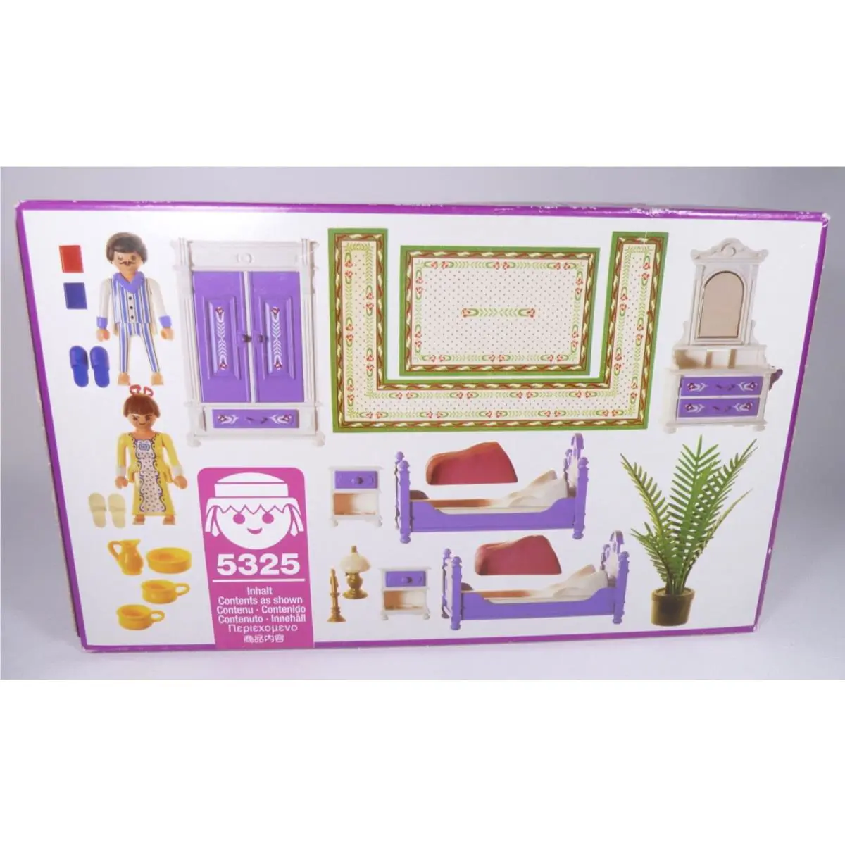Playmobil 5325 Victorian Bedroom Vintage 1997 Nisb