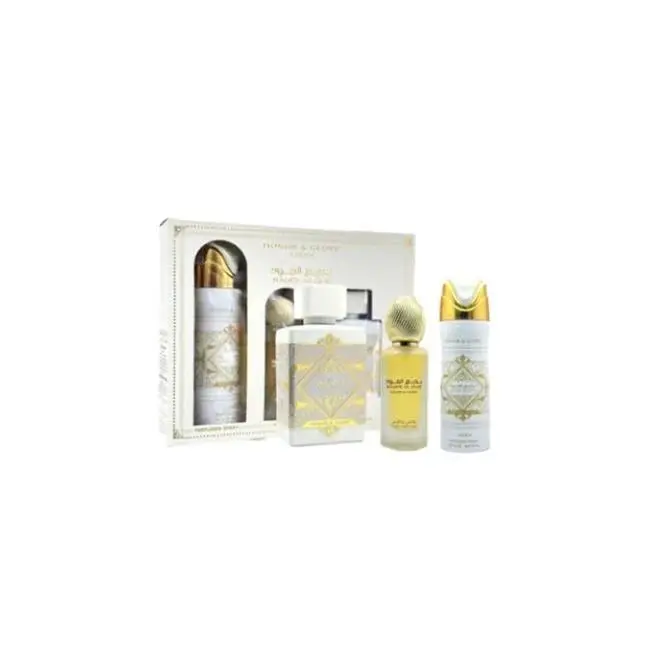 Lattafa LATTAFA145916 Bade-e Al Oud Honor Glory Set - 3.4 oz Eau De Parfum