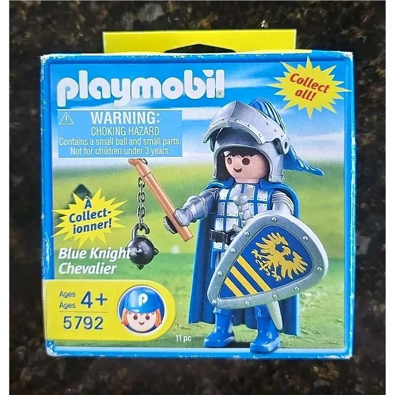 Playmobil 5792 Blue Knight Chevalier Figure