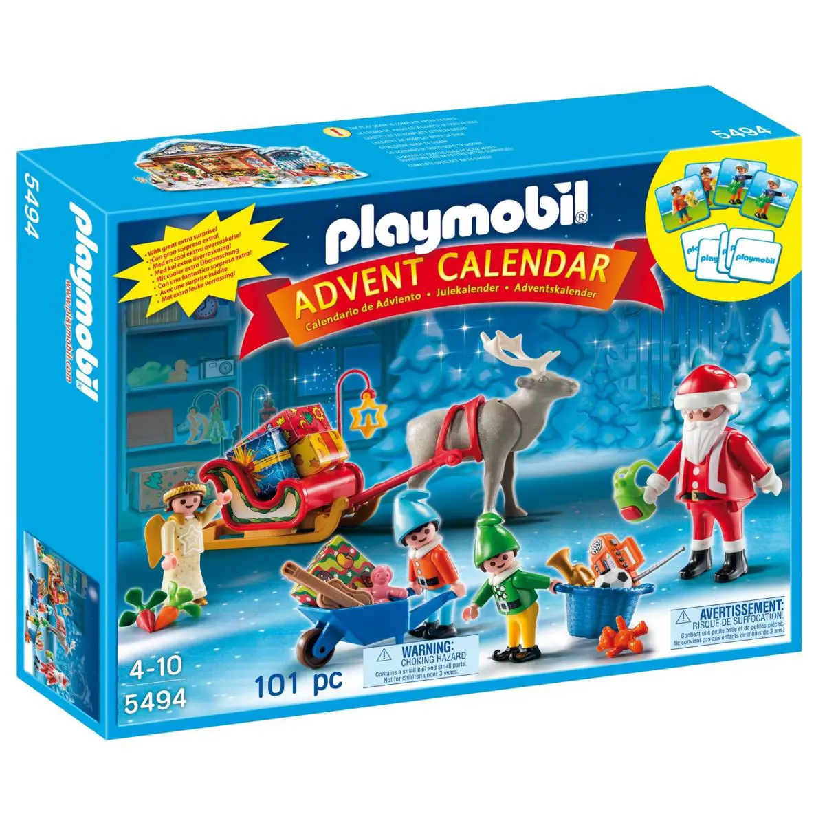 Playmobil Santa`s Workshop Advent Calendar