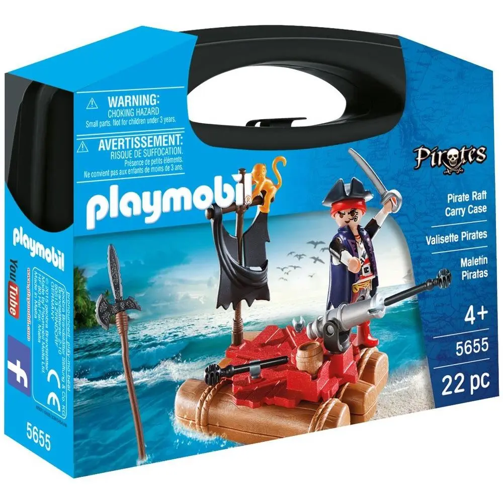 Pirate Raft Carry Case - Playmobil