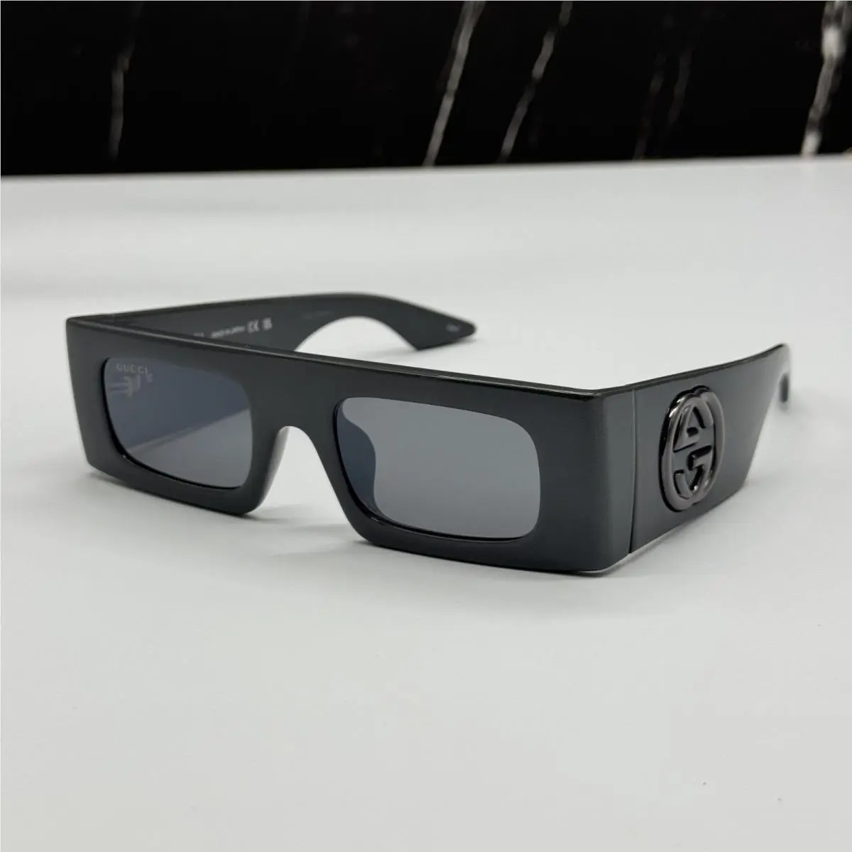 GG1646S 006 Grey Unisex Sunglasses by Gucci